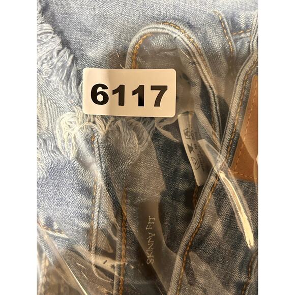 Judy Blue Tulip Hem Mid Rise Skinny Fit Jeans Size 11/30 JB8458 Casual Stretch - Picture 9 of 9